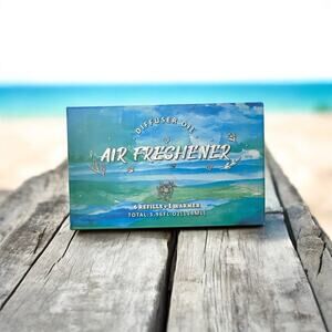 6 Pack Plug-In Scented Oil Refills – Hawaiian, Jasmine & Cotton – Home Fragrance